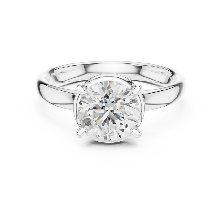 Round Diamond Solitaire Engagement Ring