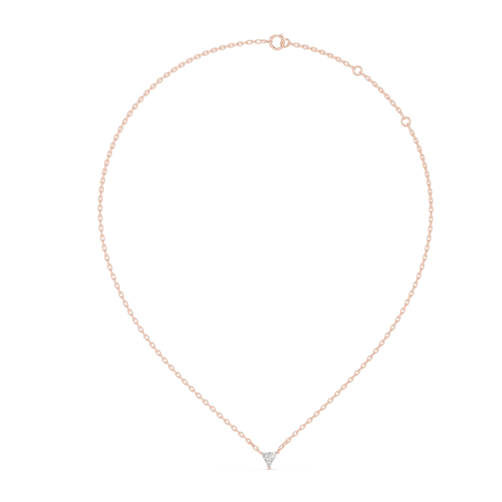 Vela Point Diamond Pendant Necklace