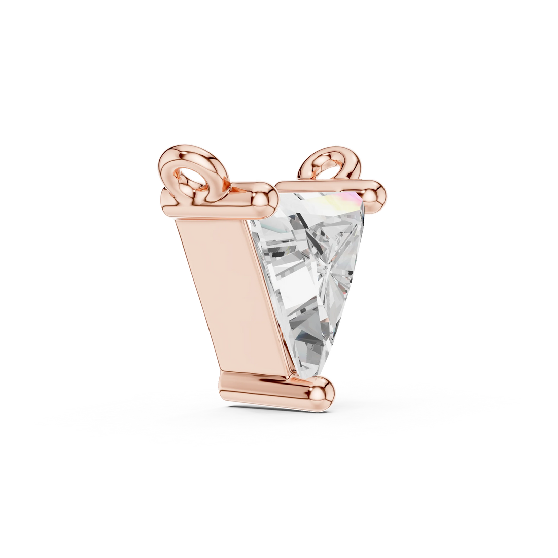 Vela Point Diamond Pendant Necklace