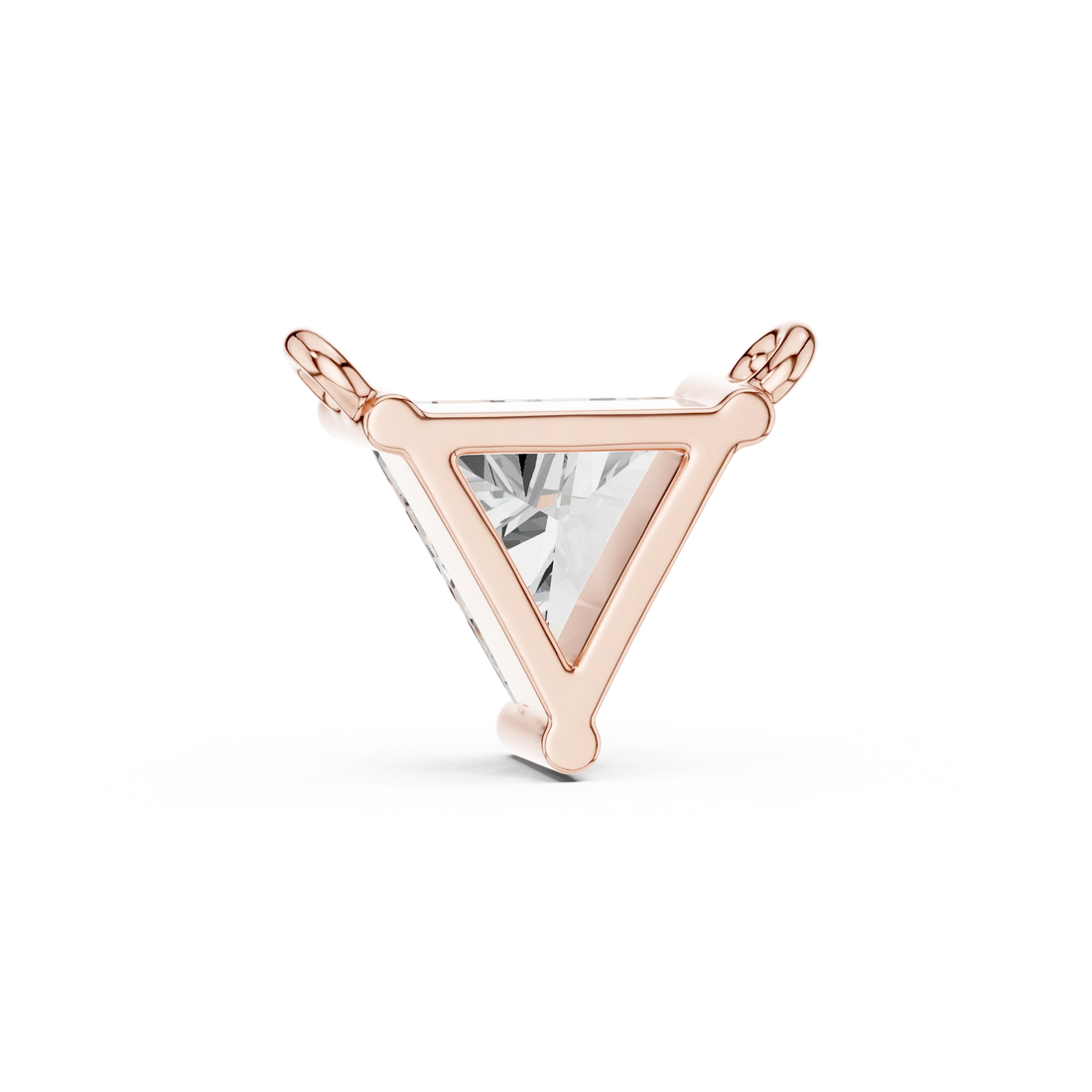 Vela Point Diamond Pendant Necklace