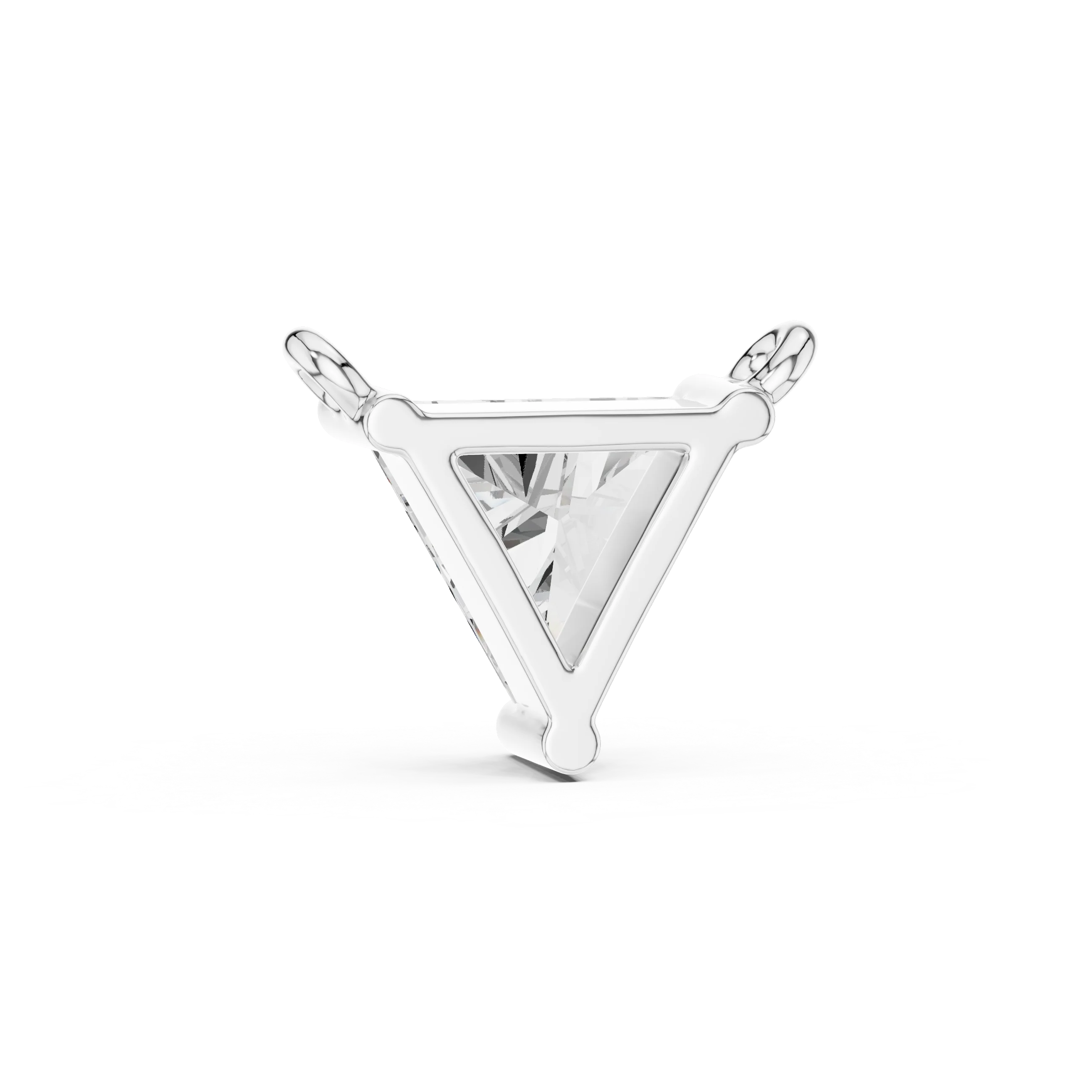 Vela Point Diamond Pendant Necklace