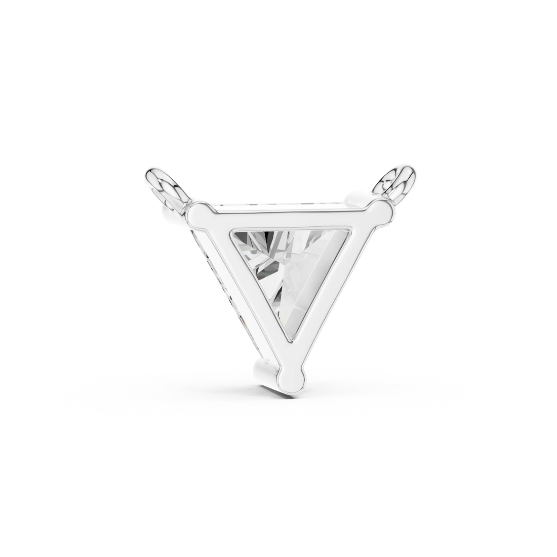 Vela Point Diamond Pendant Necklace