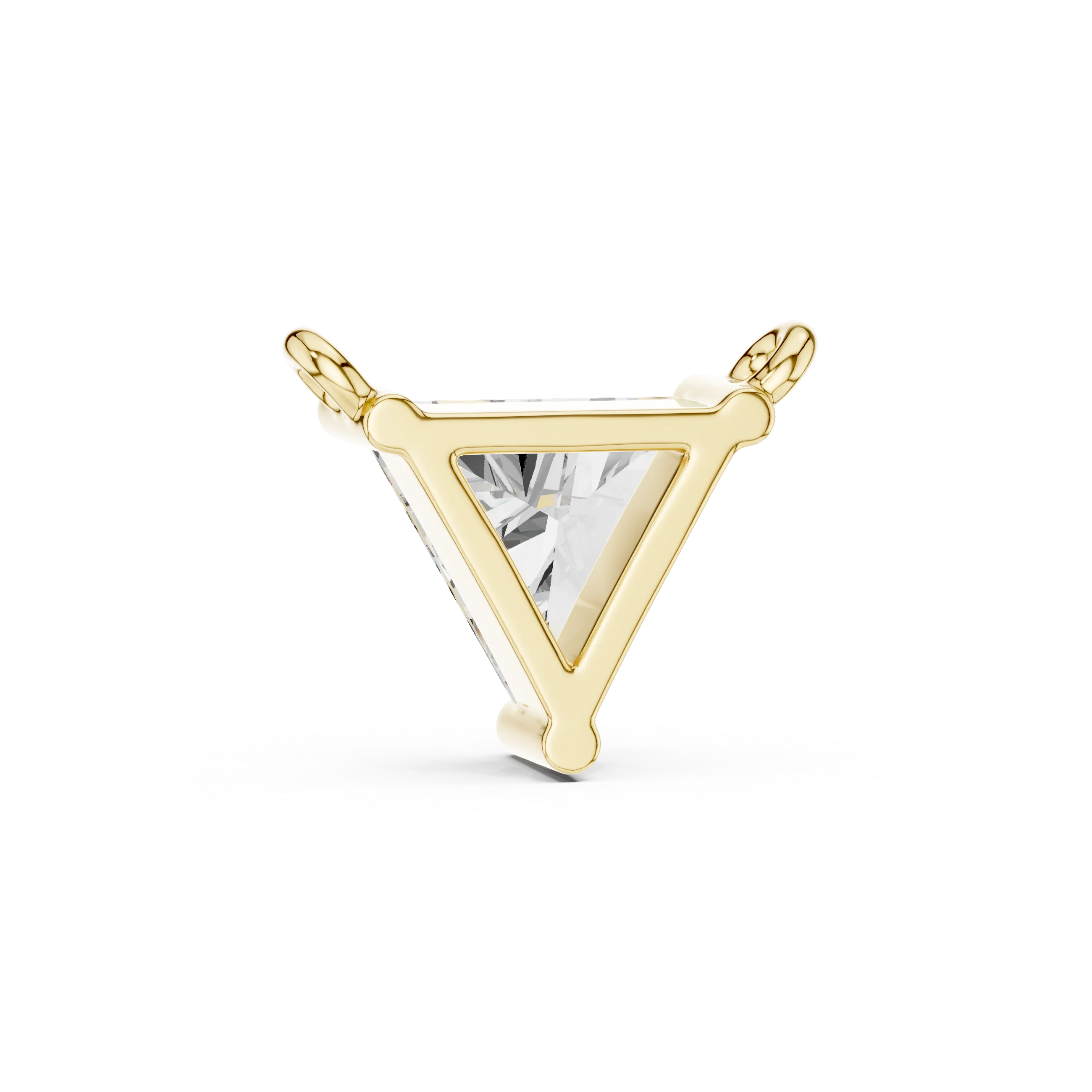 Vela Point Diamond Pendant Necklace