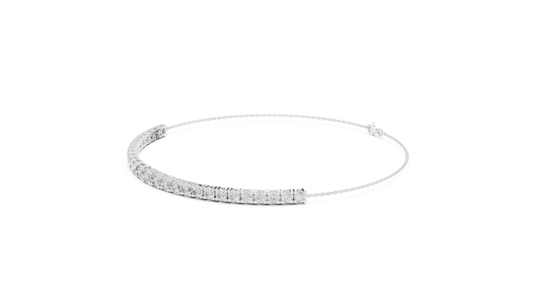 Delicate Spark Diamond Tennis Bracelet
