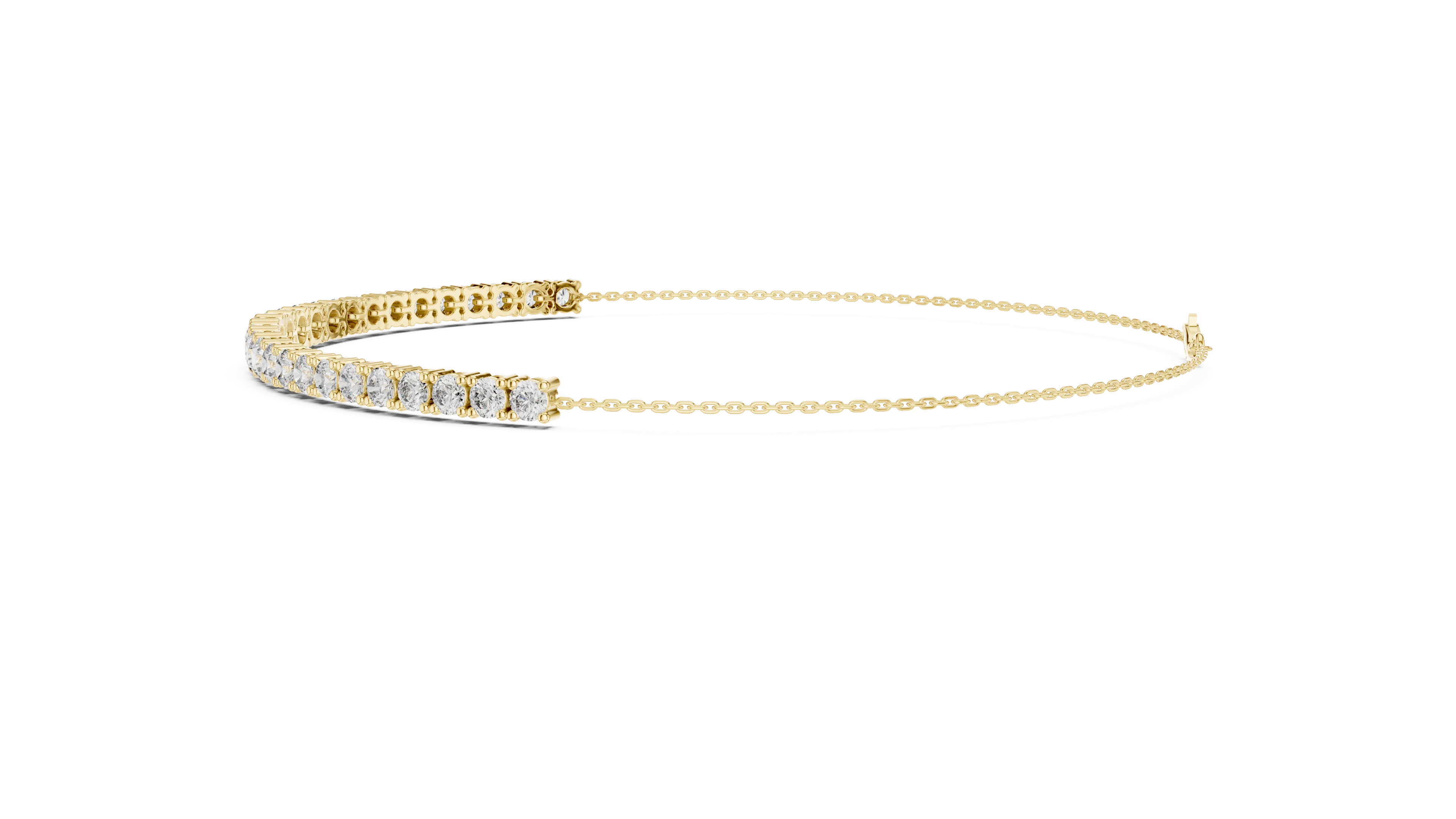 Delicate Spark Diamond Tennis Bracelet