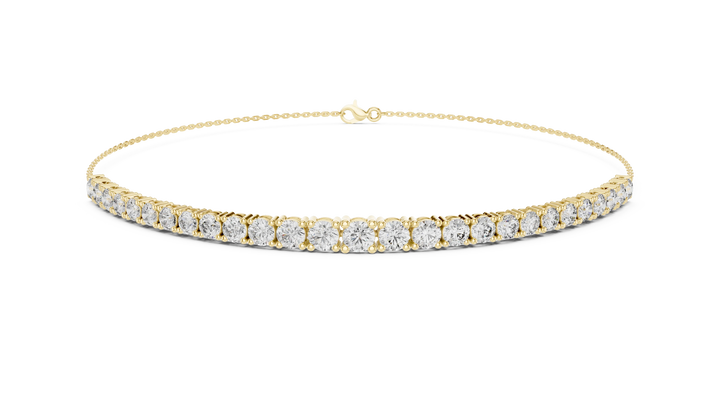 Delicate Spark Diamond Tennis Bracelet