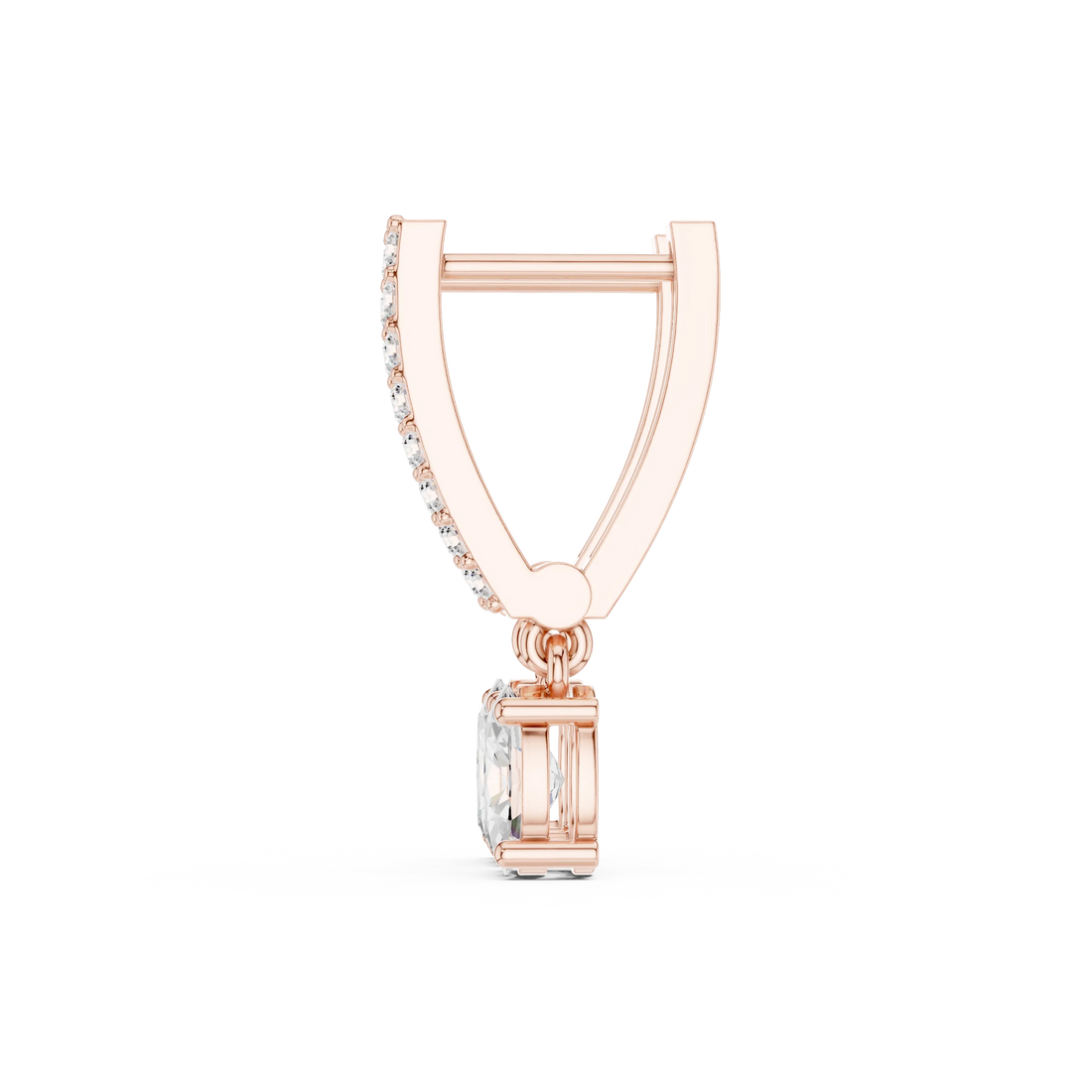 Elysia Cascade Diamond Drop Earrings