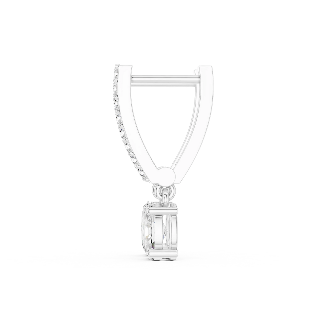 Elysia Cascade Diamond Drop Earrings