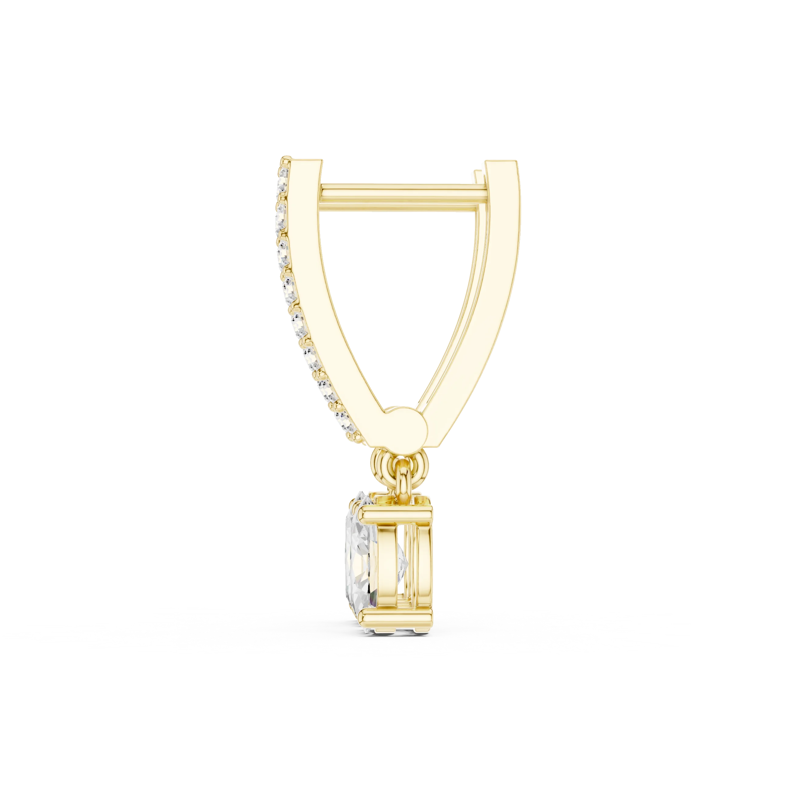 Elysia Cascade Diamond Drop Earrings