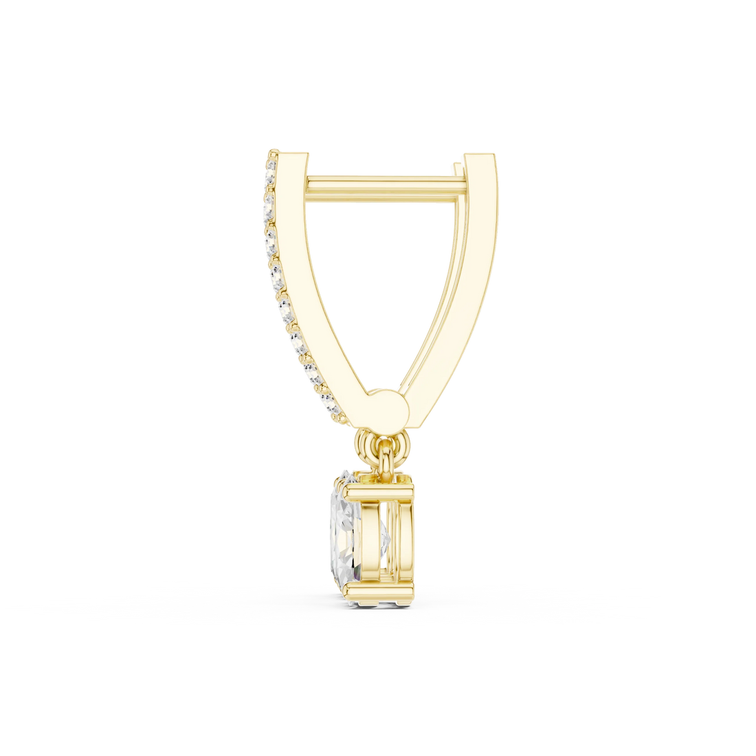 Elysia Cascade Diamond Drop Earrings