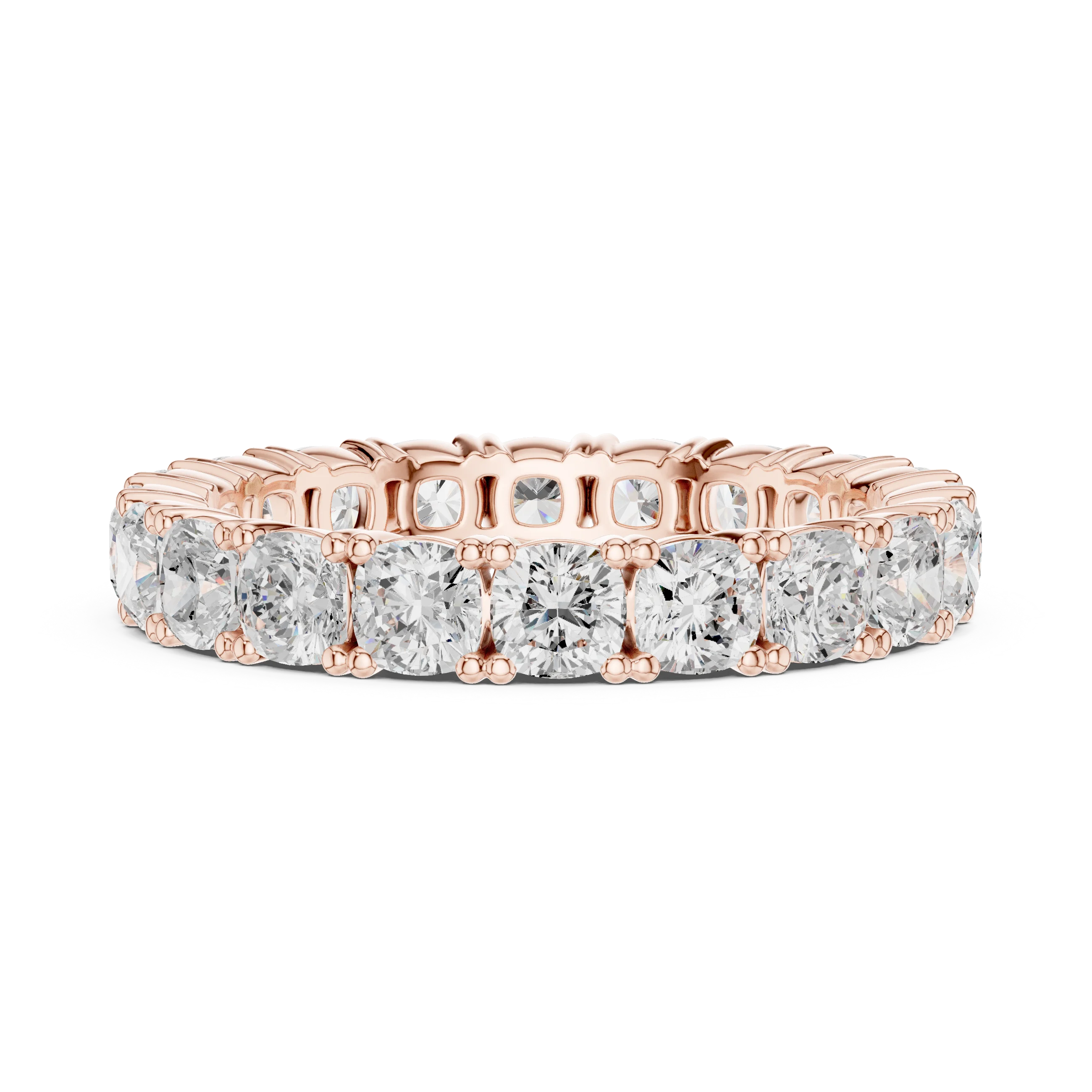 Cushion Diamond Full Eternity Band