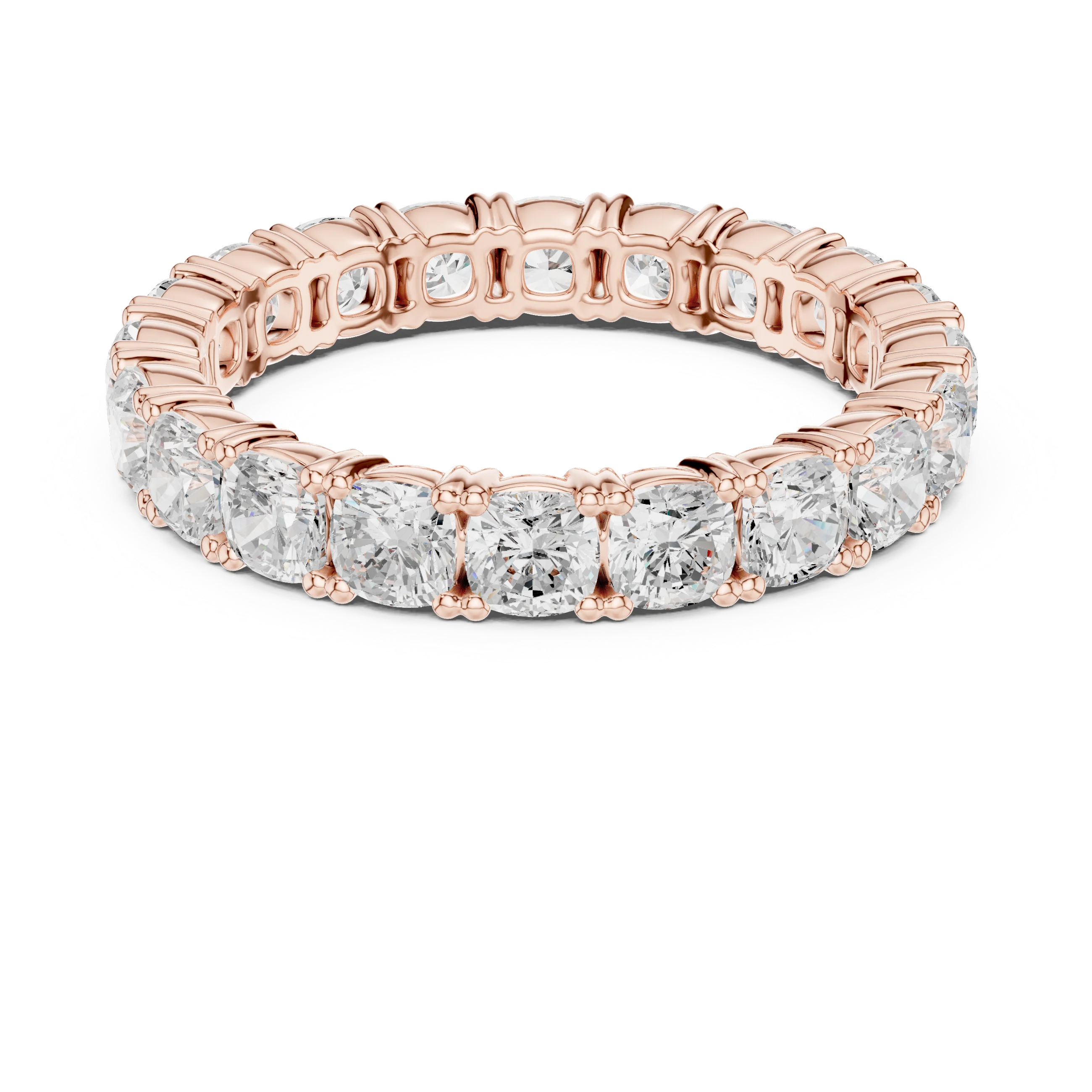 Cushion Diamond Full Eternity Band