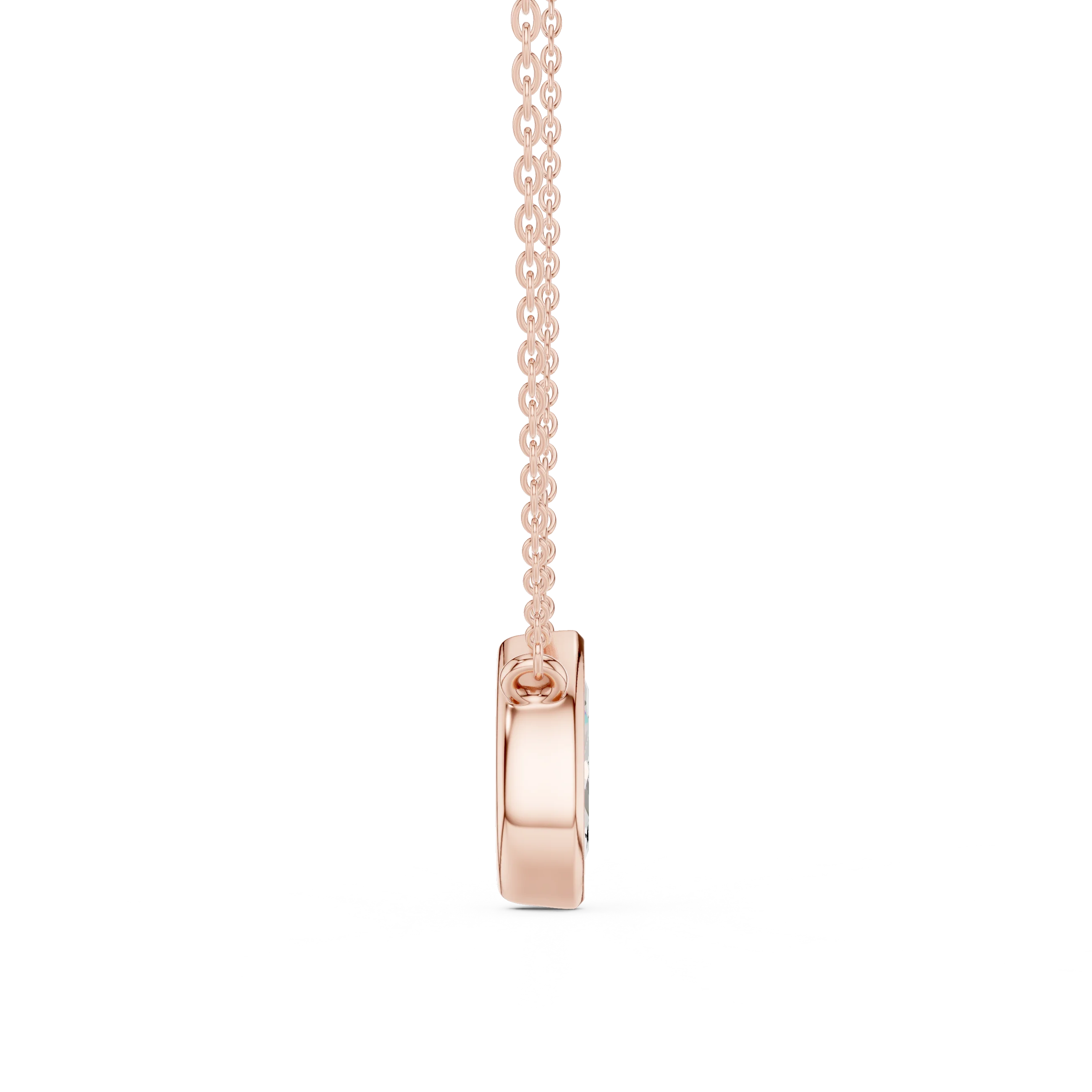 Marquisa Marquise Bezel Solitaire Diamond Pendant