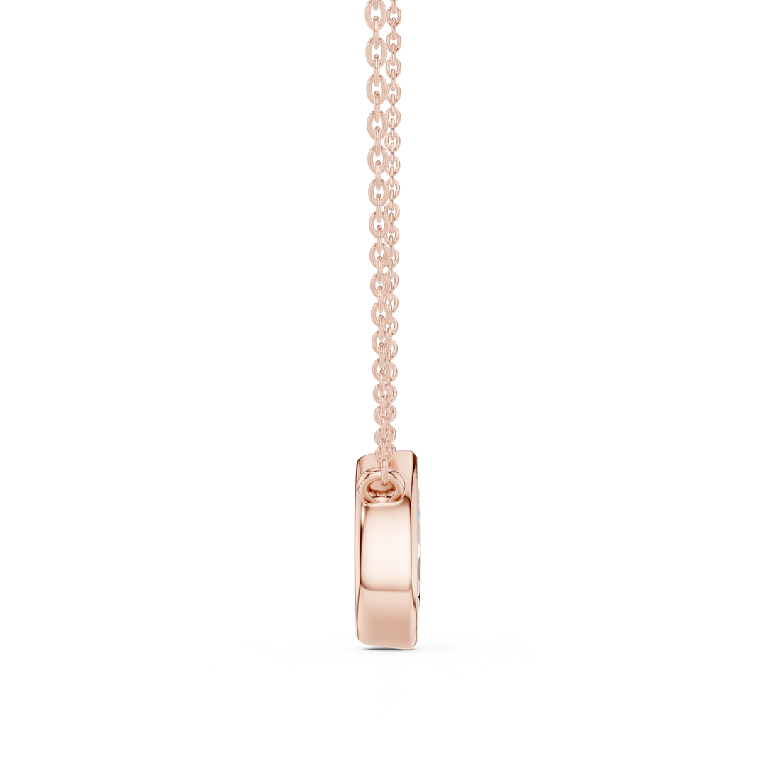 Marquisa Marquise Bezel Solitaire Diamond Pendant