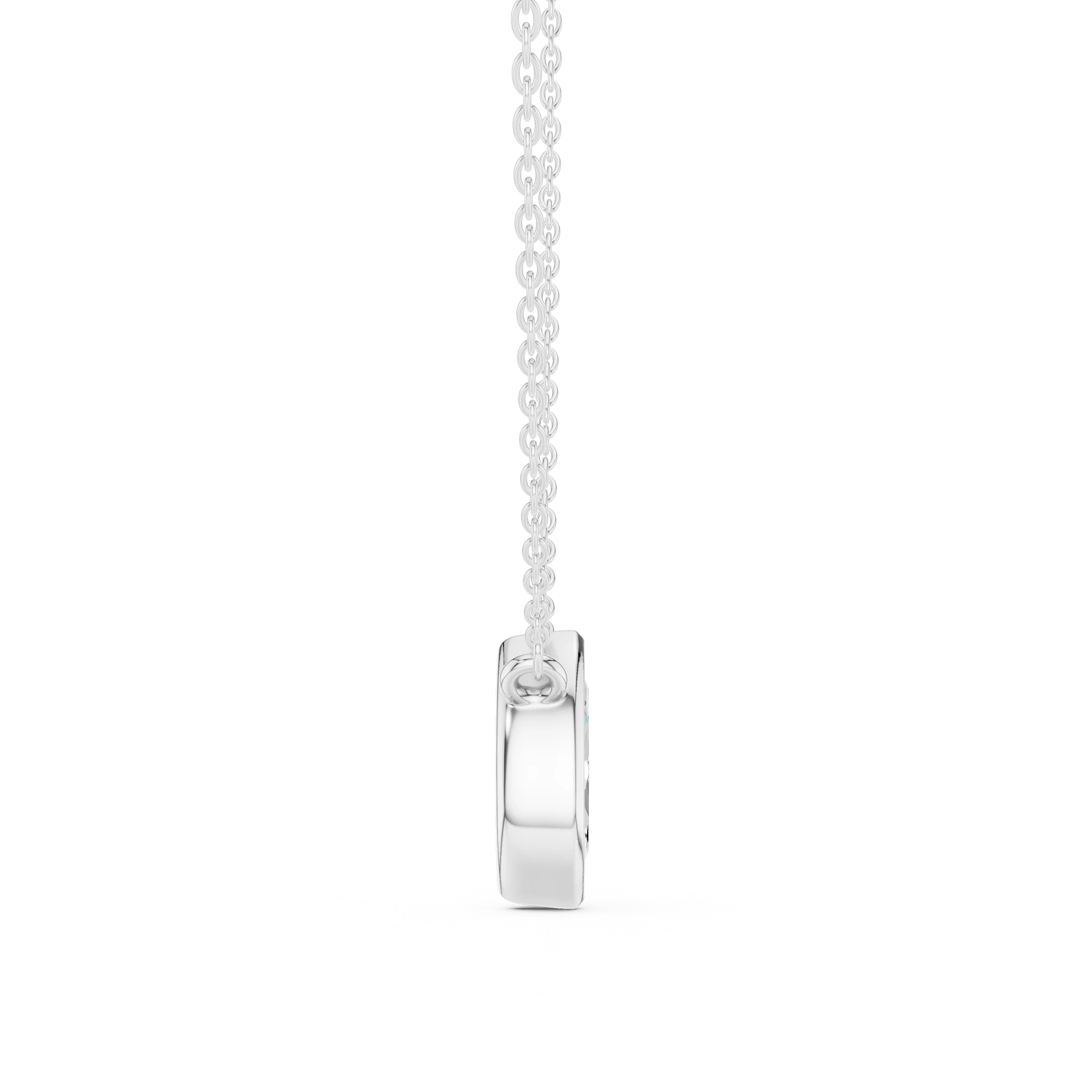 Marquisa Marquise Bezel Solitaire Diamond Pendant