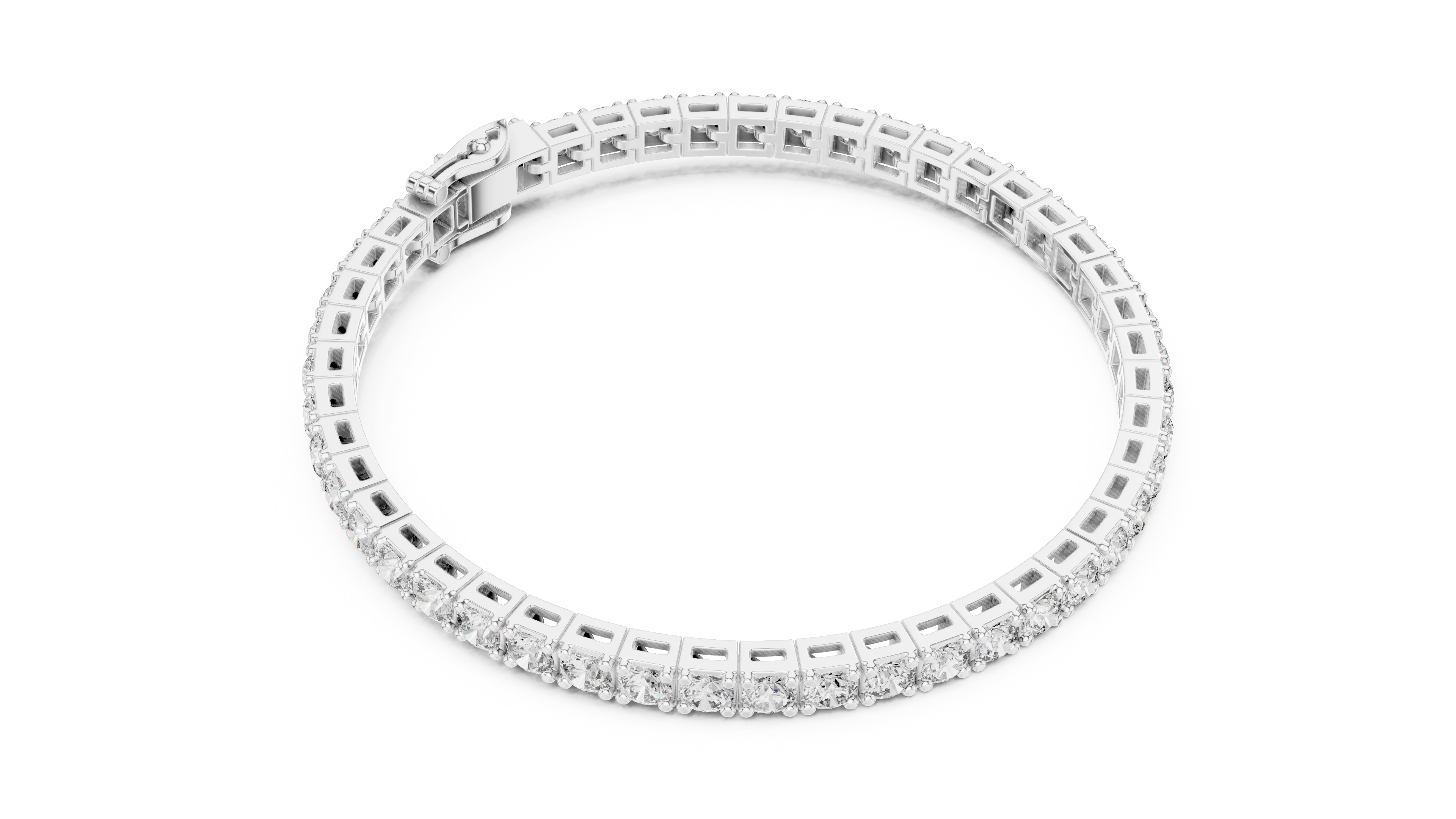 Classic Aura Diamond Tennis Bracelet