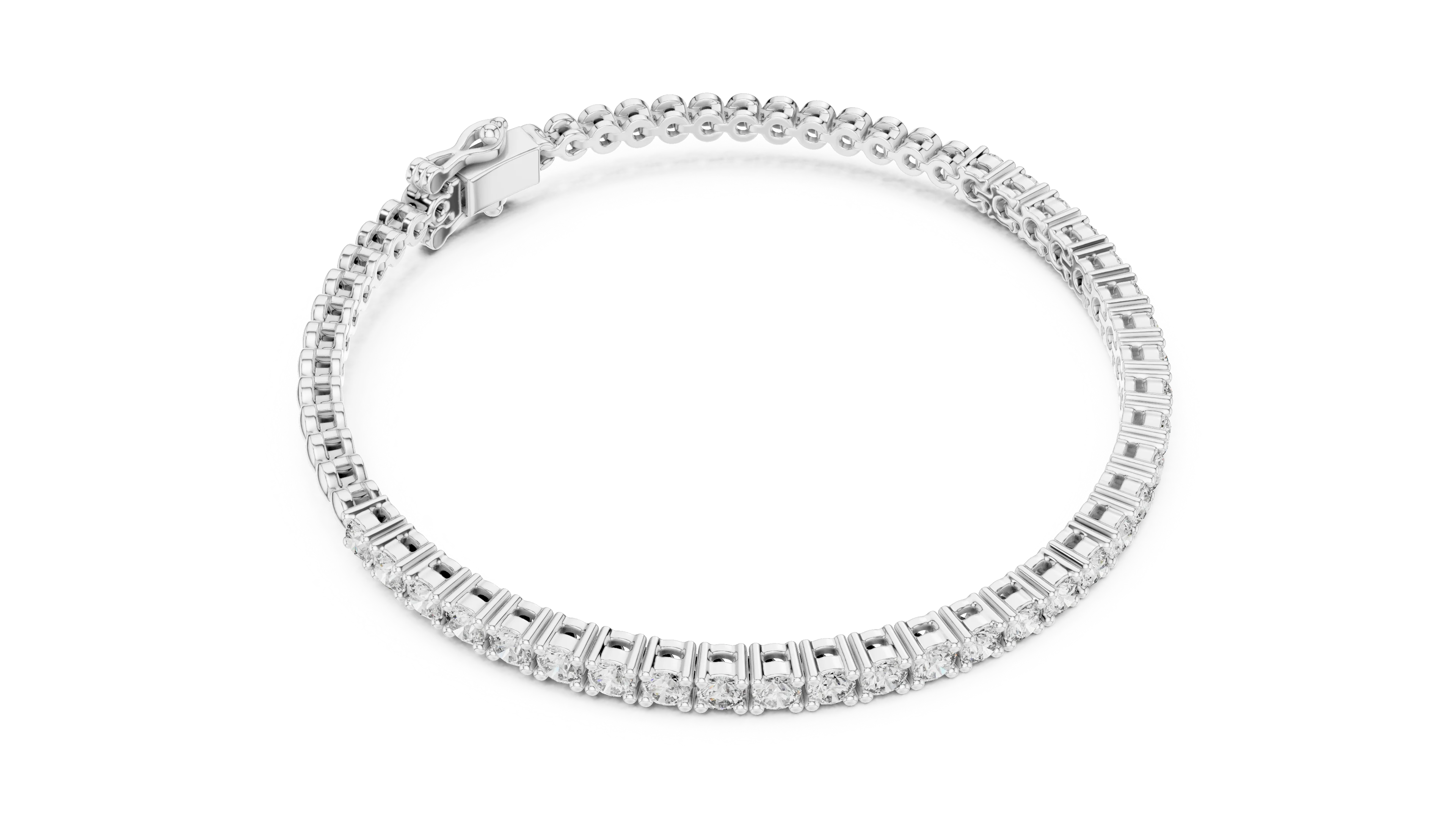 Eterna Glow Diamond Tennis Bracelet