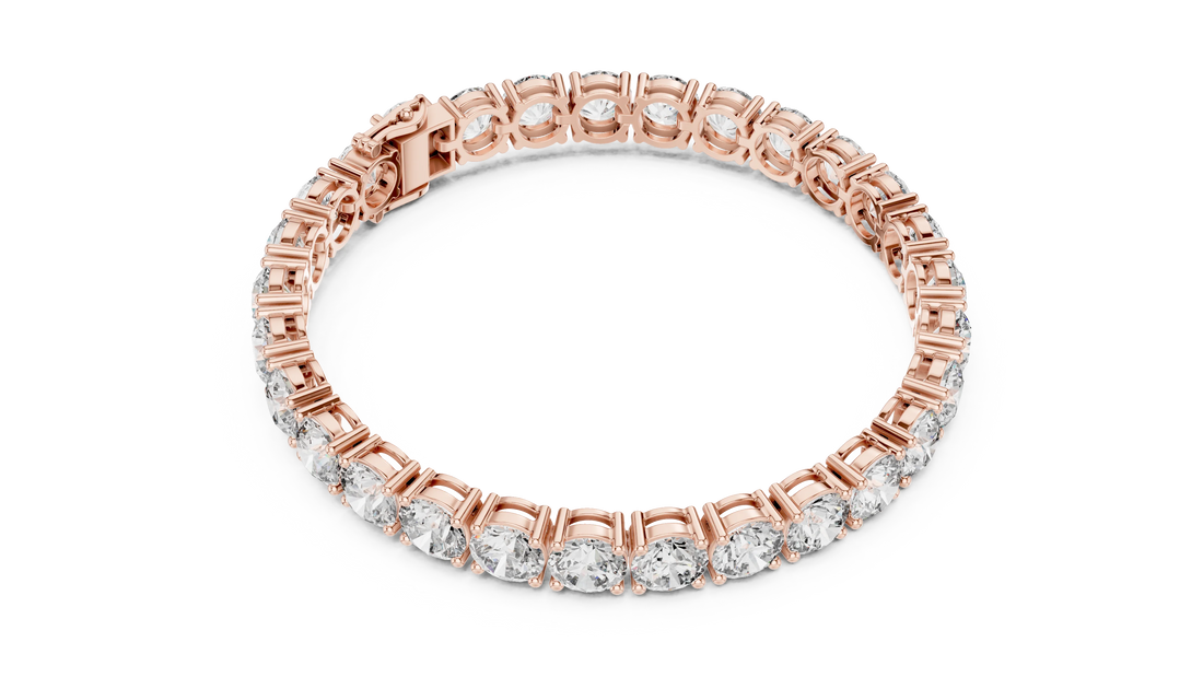 Radiant Eternity Diamond Tennis Bracelet