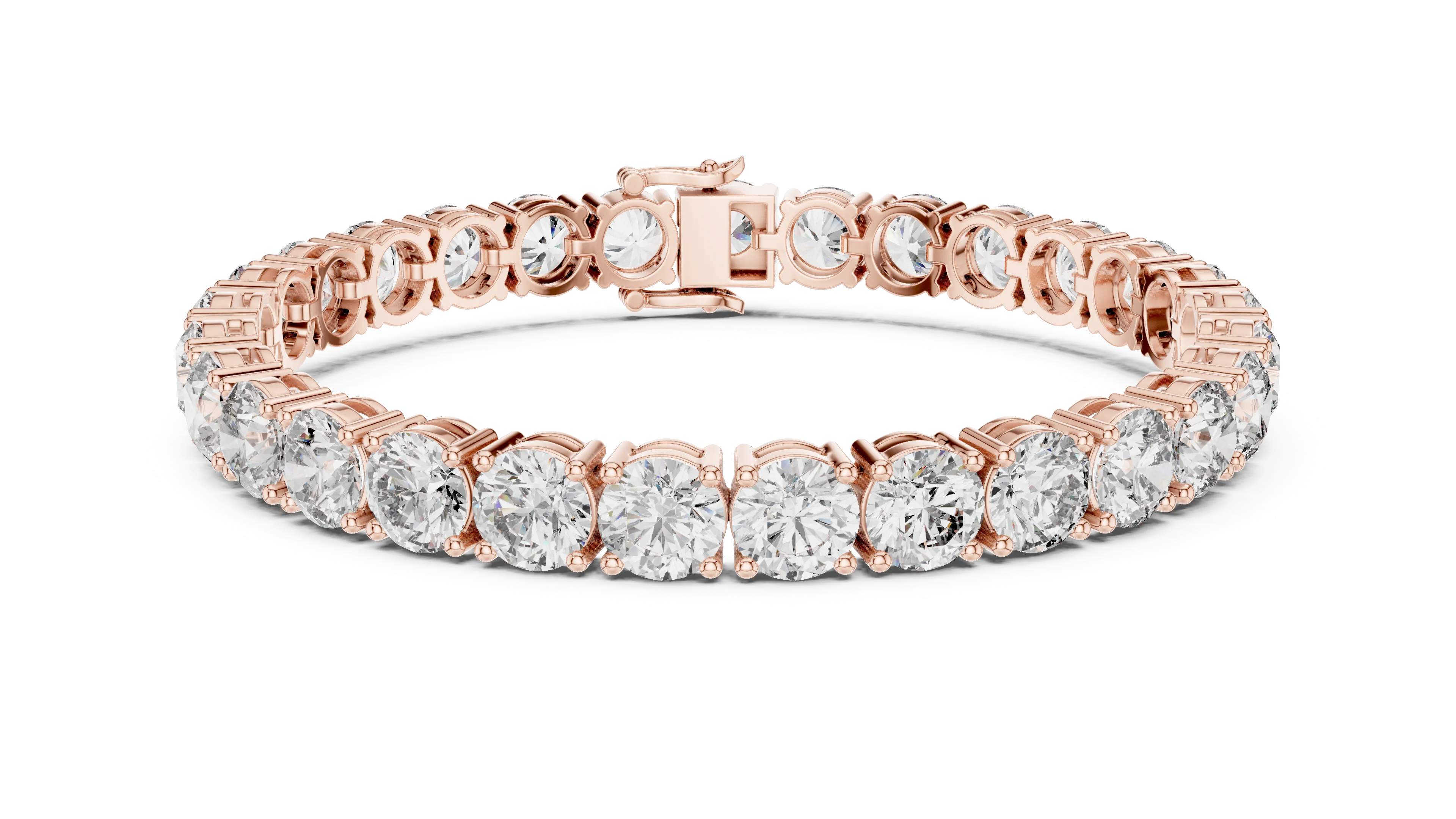 Radiant Eternity Diamond Tennis Bracelet