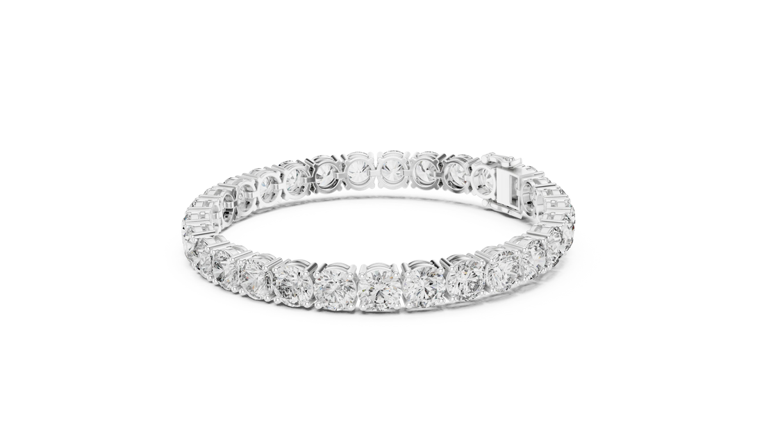 Radiant Eternity Diamond Tennis Bracelet