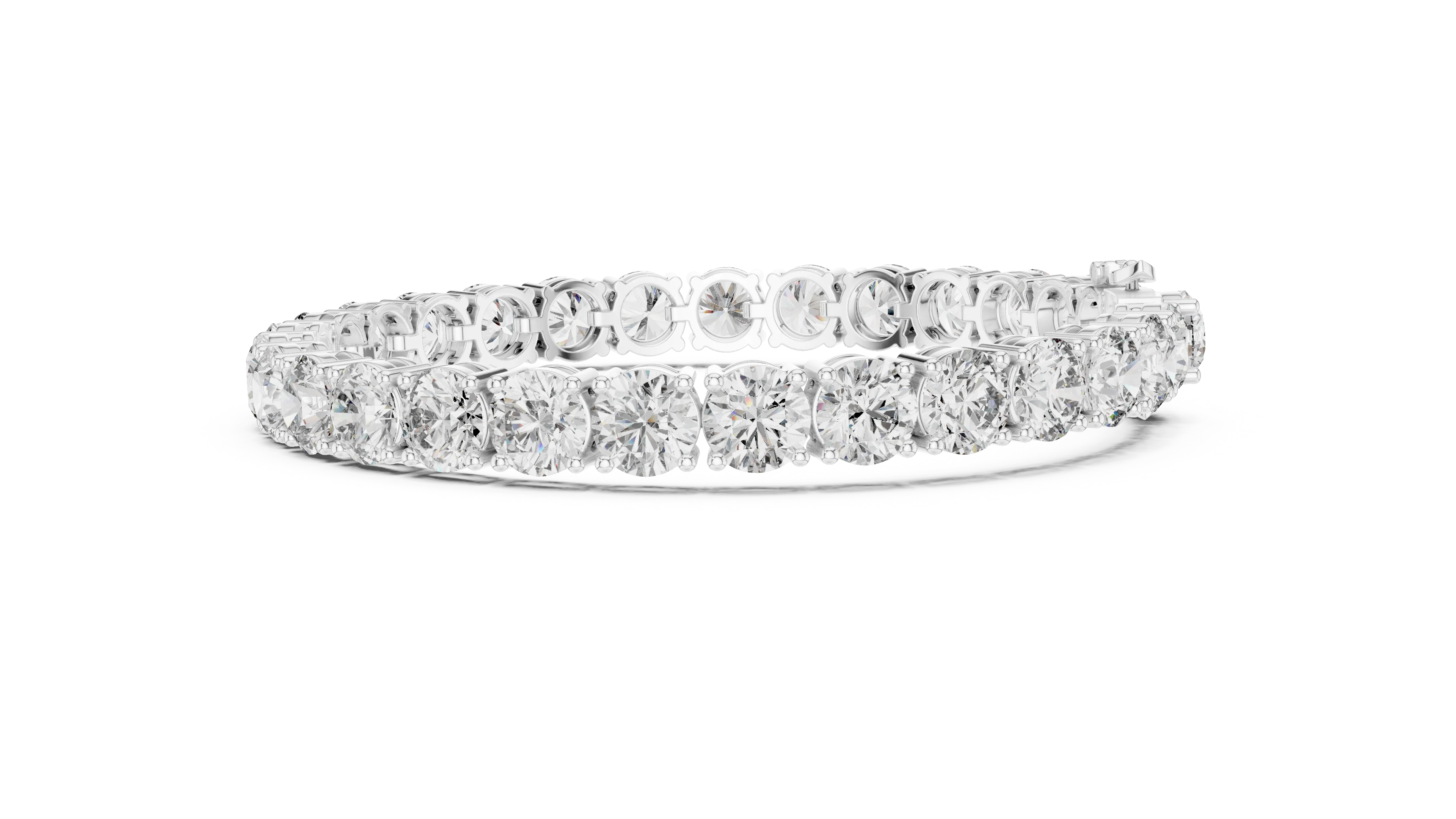 Radiant Eternity Diamond Tennis Bracelet