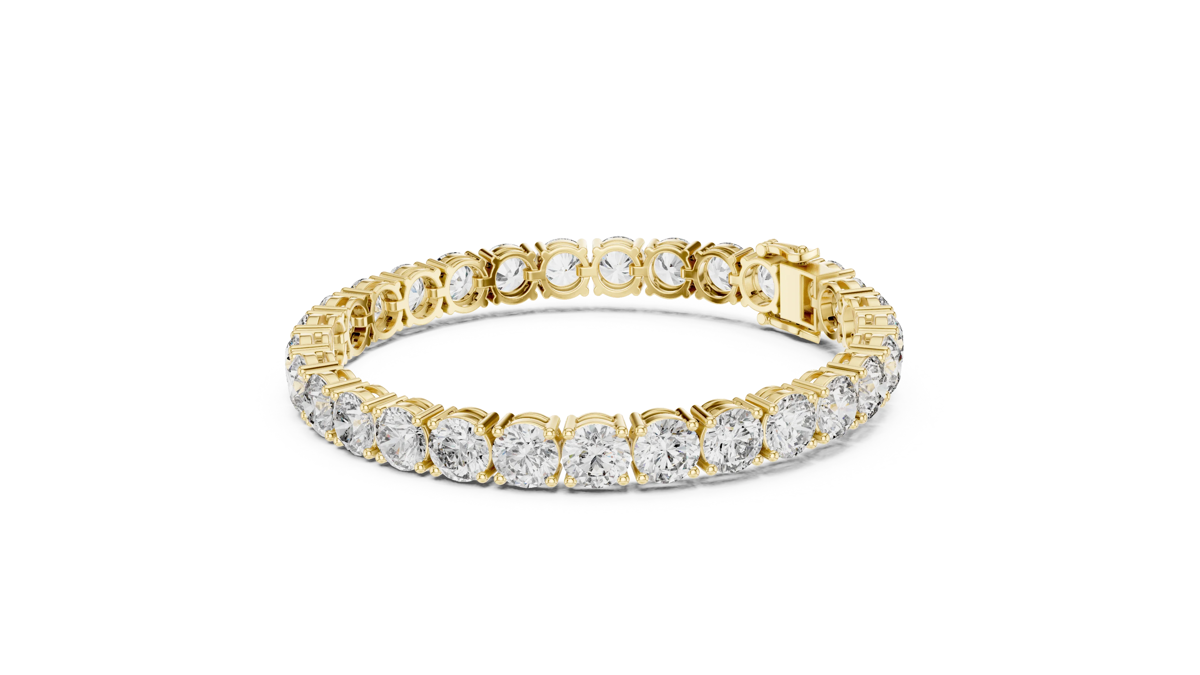 Radiant Eternity Diamond Tennis Bracelet