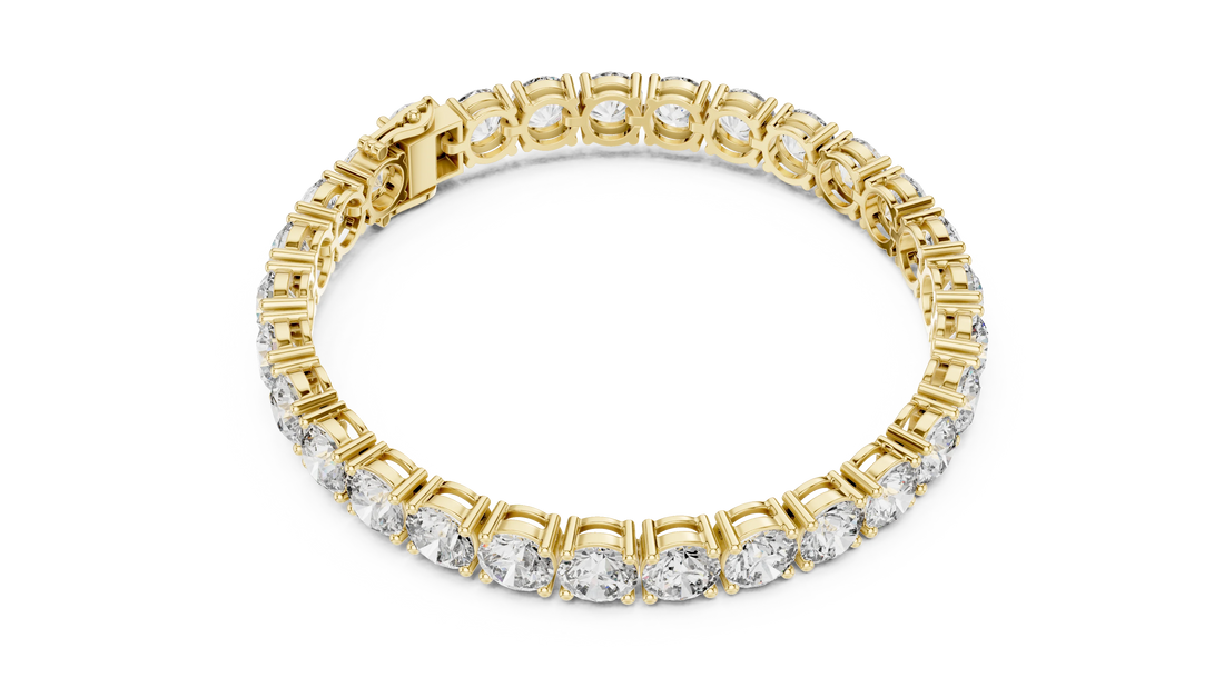 Radiant Eternity Diamond Tennis Bracelet