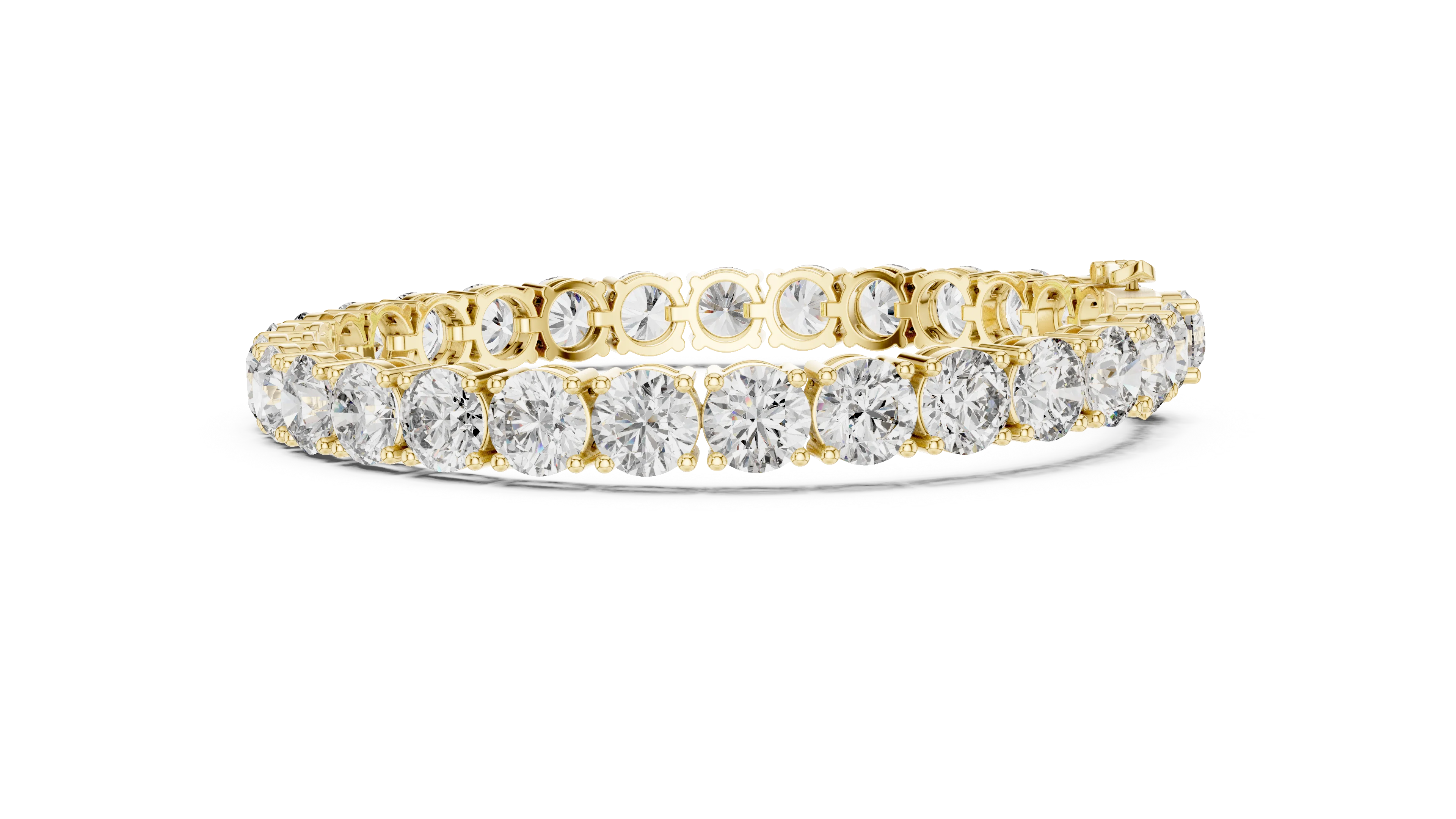Radiant Eternity Diamond Tennis Bracelet