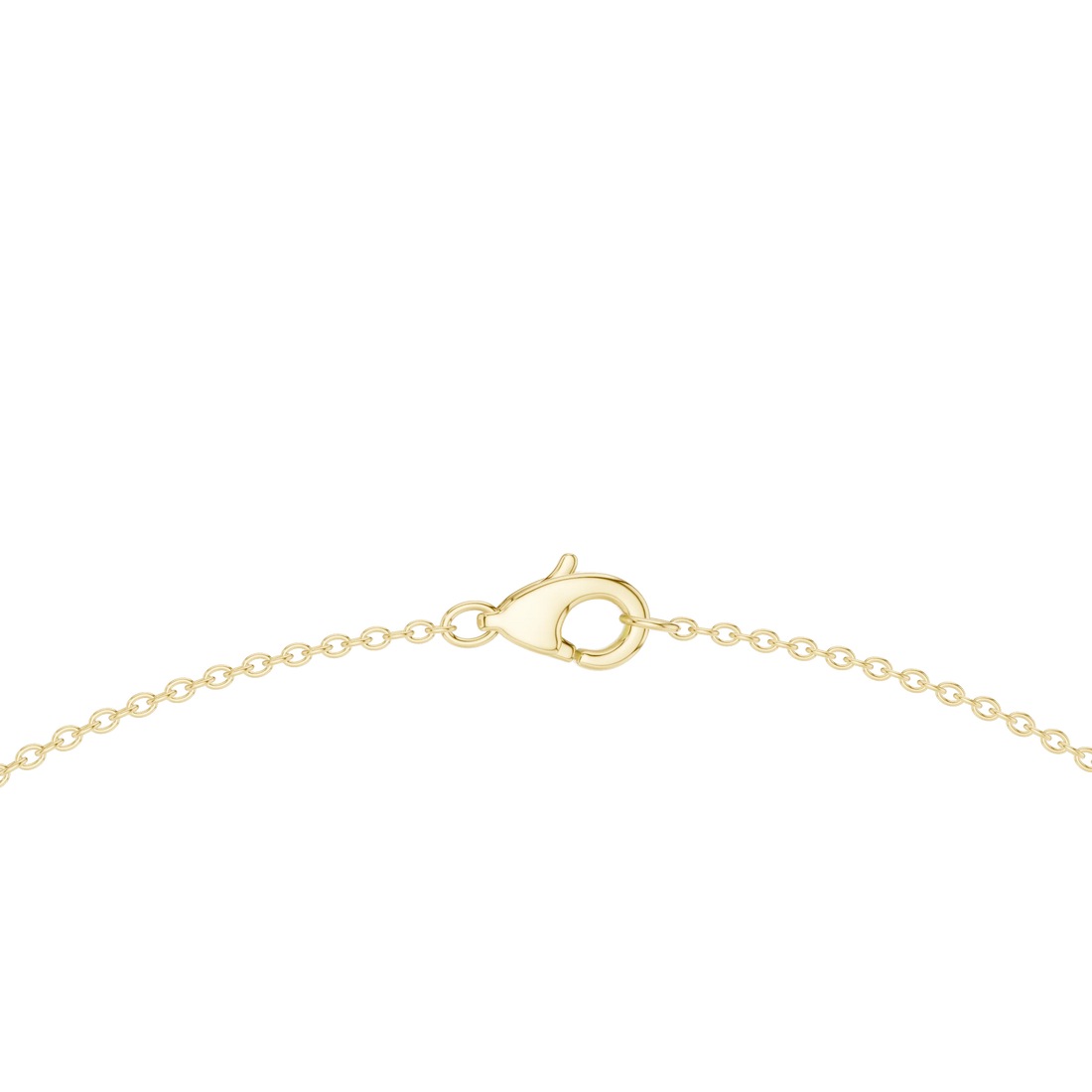 Oval Diamond Tennis Necklace