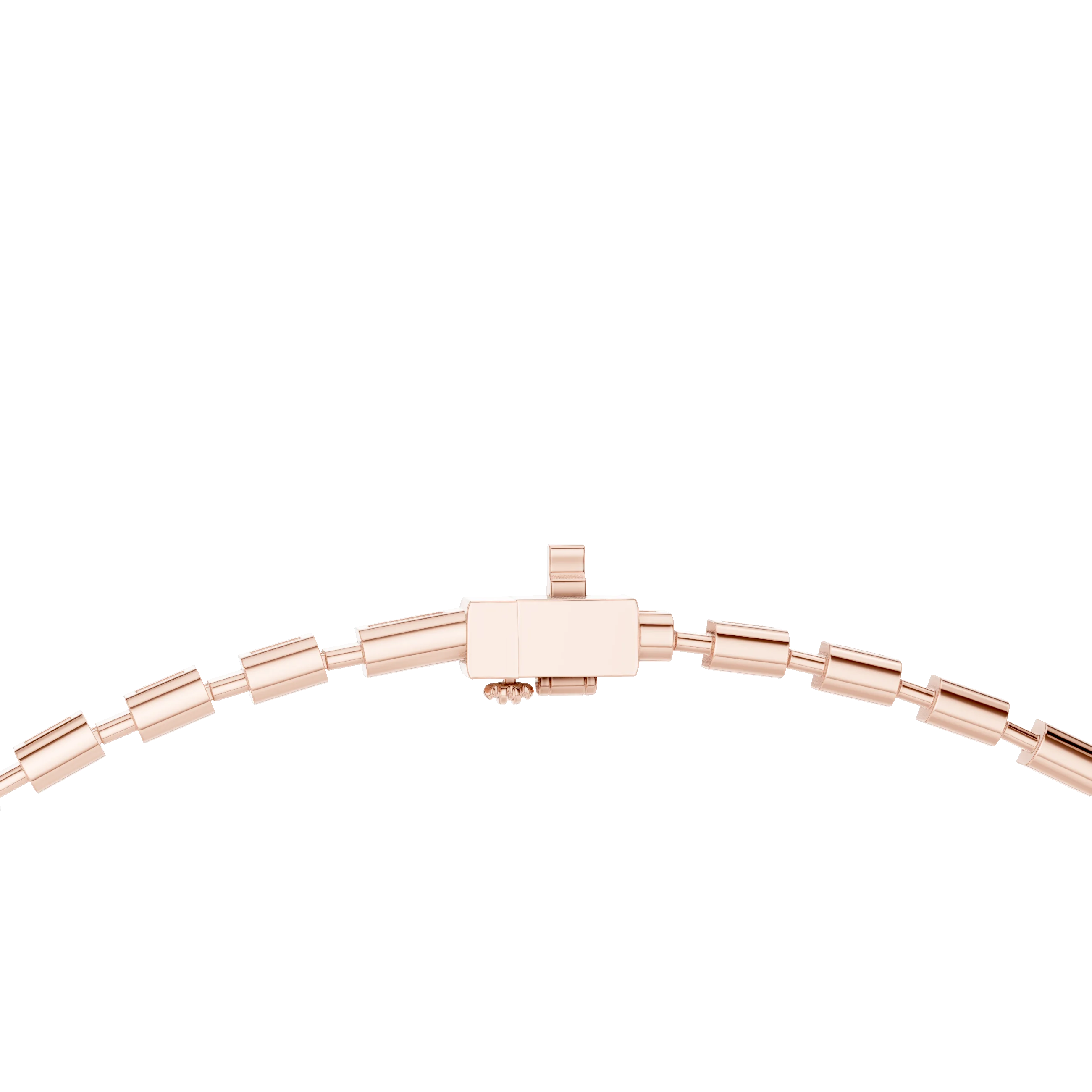 Emerald Diamond Tennis Necklace