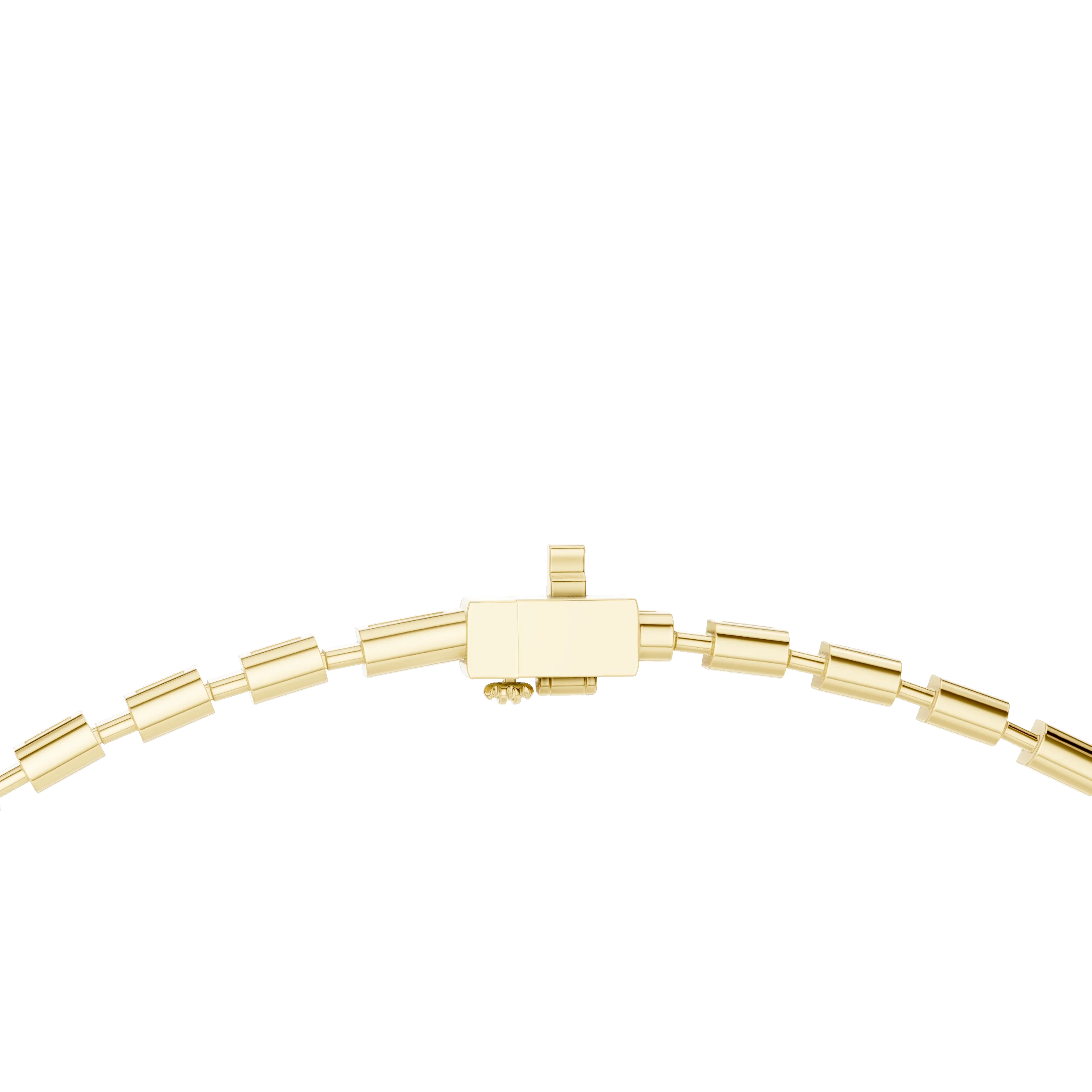 Emerald Diamond Tennis Necklace