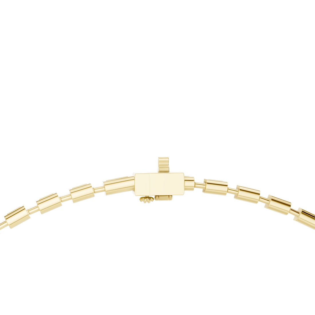 Emerald Diamond Tennis Necklace