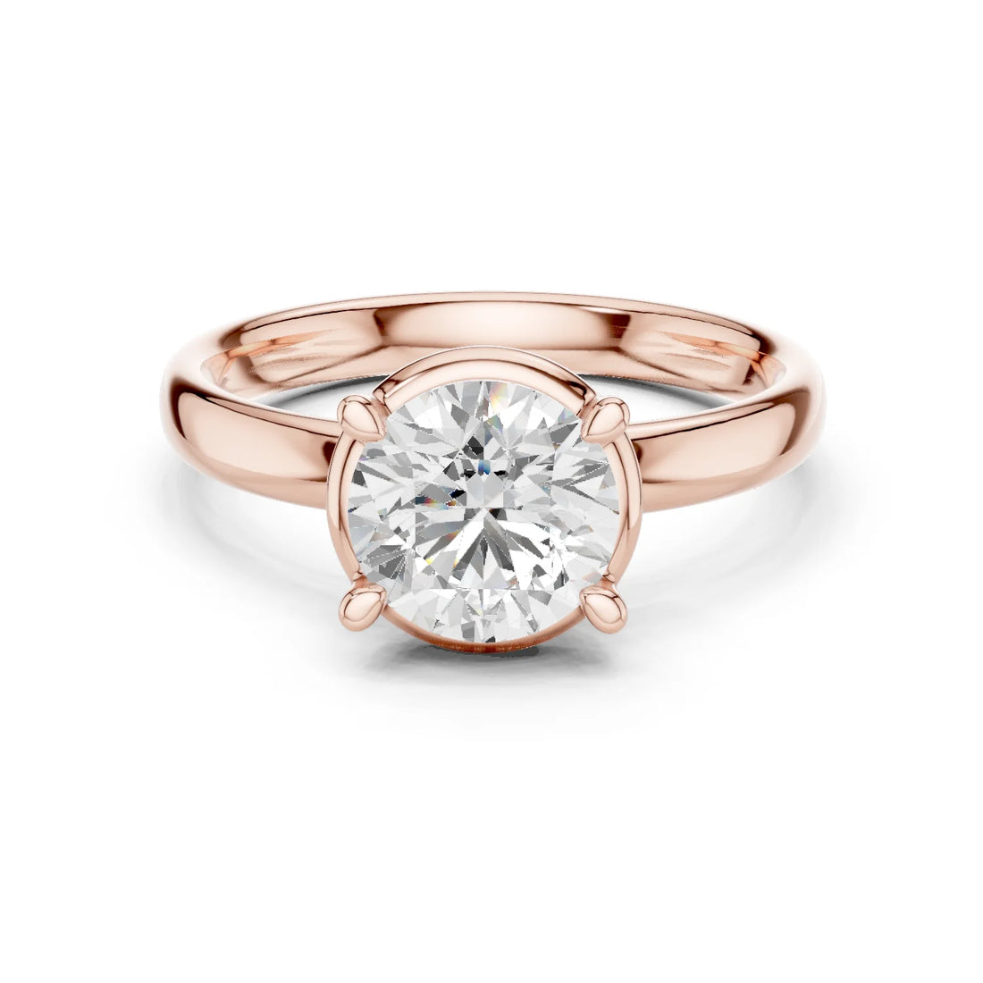 Round Diamond Solitaire Engagement Ring