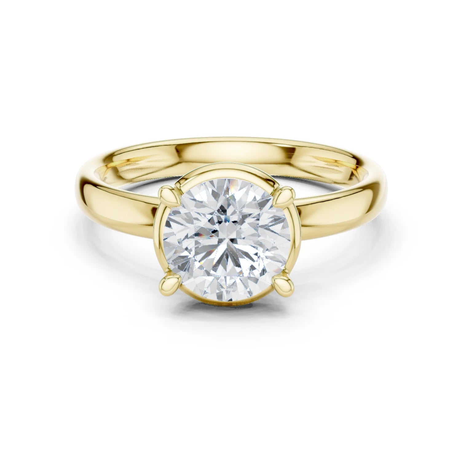 Round Diamond Solitaire Engagement Ring