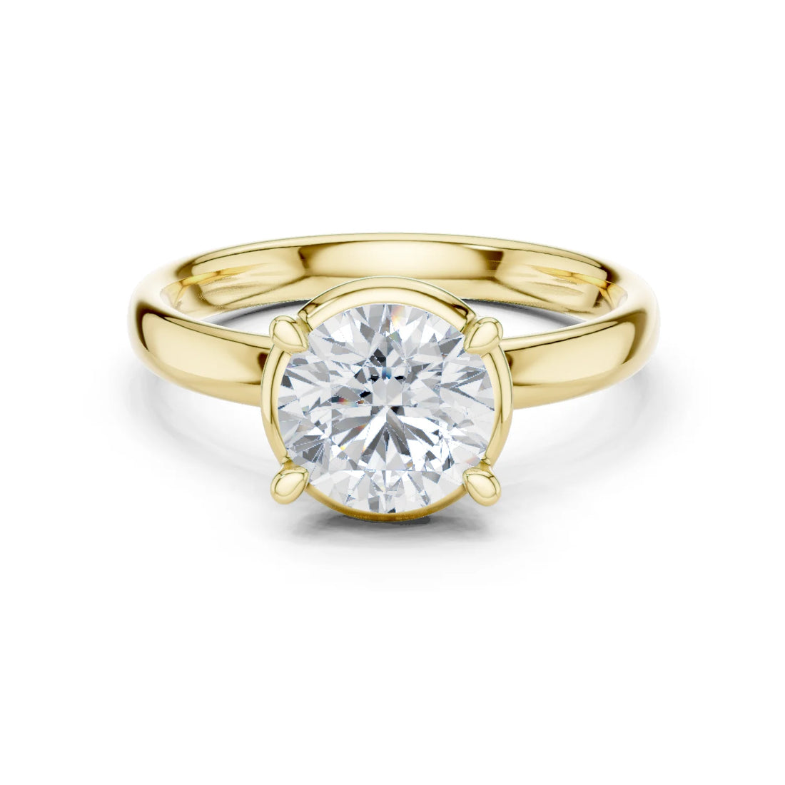 Round Diamond Solitaire Engagement Ring