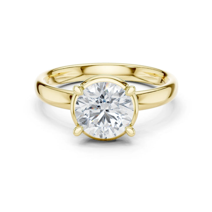 Round Diamond Solitaire Engagement Ring