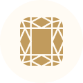 Diamond shape icon