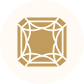 Diamond shape icon